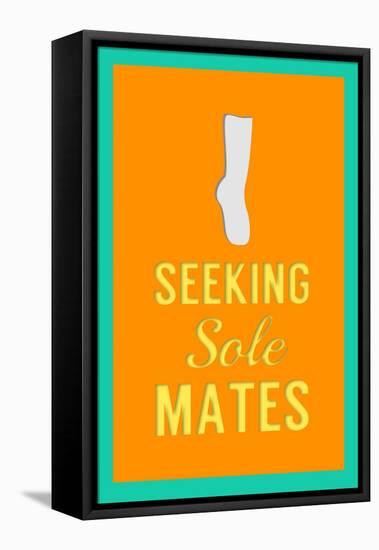 Seeking Sole Mates-Sd Graphics Studio-Framed Stretched Canvas