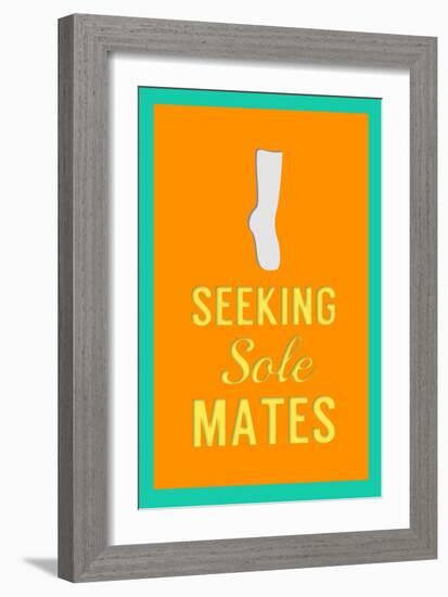 Seeking Sole Mates-Sd Graphics Studio-Framed Art Print