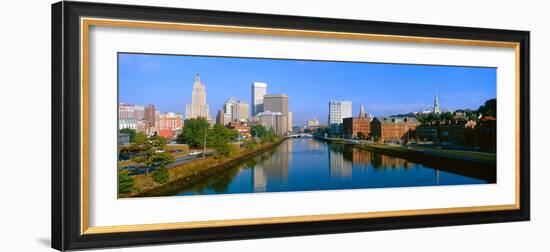 Seekonk River Passing Through Providence, Rhode Island-null-Framed Photographic Print