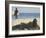 Seen from Her Back, Young Woman Lying on Beach Wearing Bikini Viewing Ocean-Co Rentmeester-Framed Photographic Print