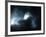 Seen Through Clouds the Sun is Partially Obscured by the Moon During an Eclipse-null-Framed Photographic Print