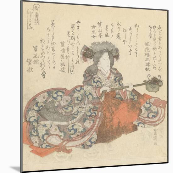 Segawa Kikunojô as Tomoe Gozen, c.1825-29-Utagawa Toyokuni-Mounted Giclee Print