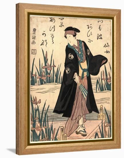 Segawa Kikunojo-Utagawa Toyokuni-Framed Premier Image Canvas