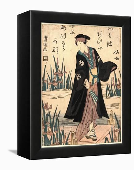 Segawa Kikunojo-Utagawa Toyokuni-Framed Premier Image Canvas