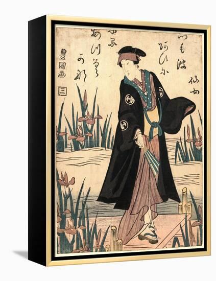 Segawa Kikunojo-Utagawa Toyokuni-Framed Premier Image Canvas