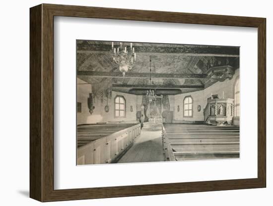 'Seglora Church,Skansen Open Air Museum, Stockholm', 1925-Unknown-Framed Photographic Print