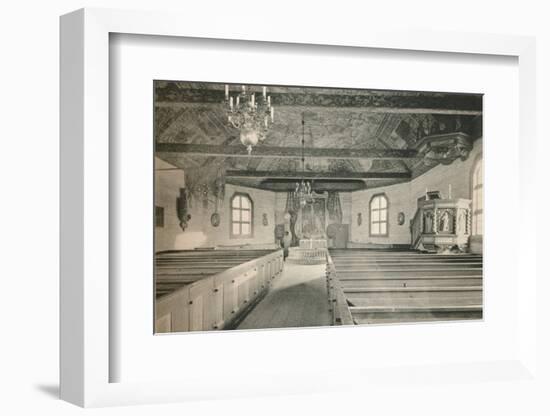 'Seglora Church,Skansen Open Air Museum, Stockholm', 1925-Unknown-Framed Photographic Print