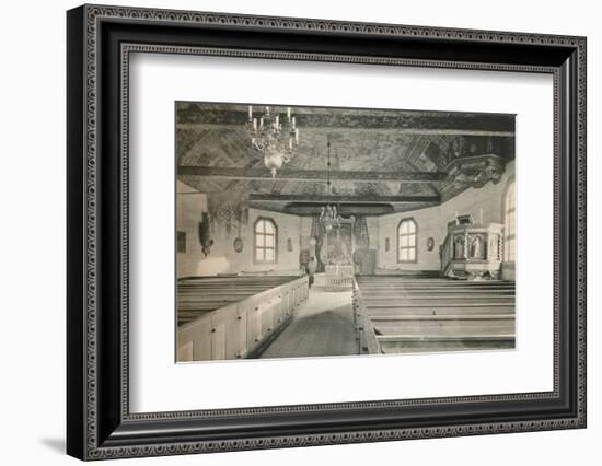 'Seglora Church,Skansen Open Air Museum, Stockholm', 1925-Unknown-Framed Photographic Print