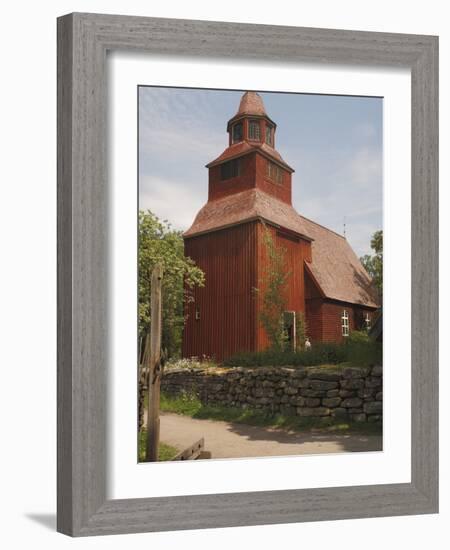 Seglora Church, Skansen, Stockholm, Sweden, Scandinavia, Europe-Rolf Richardson-Framed Photographic Print