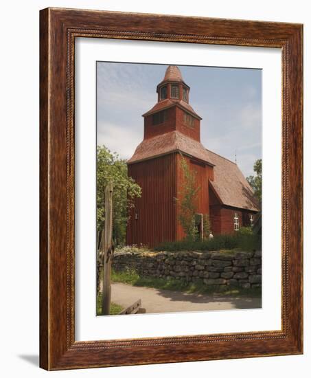 Seglora Church, Skansen, Stockholm, Sweden, Scandinavia, Europe-Rolf Richardson-Framed Photographic Print
