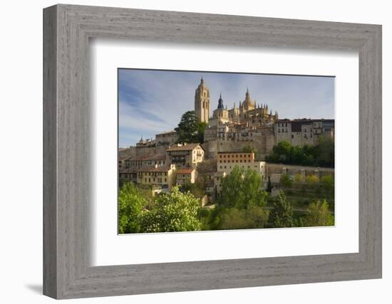 Segovia Cathedral in Madrid Province, Spain-Peter Adams-Framed Photographic Print