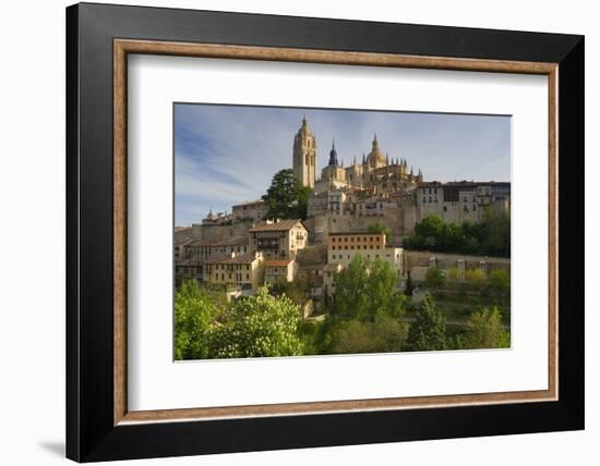 Segovia Cathedral in Madrid Province, Spain-Peter Adams-Framed Photographic Print