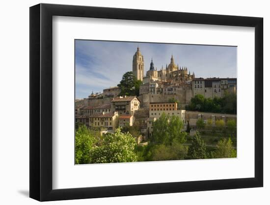 Segovia Cathedral in Madrid Province, Spain-Peter Adams-Framed Photographic Print