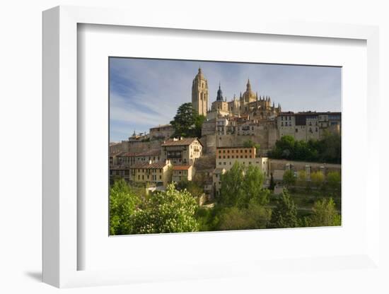 Segovia Cathedral in Madrid Province, Spain-Peter Adams-Framed Photographic Print