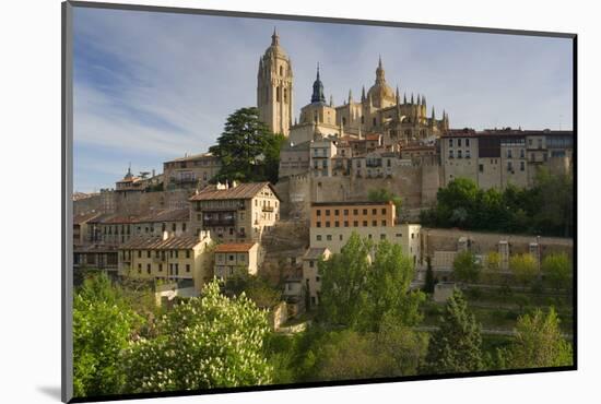 Segovia Cathedral in Madrid Province, Spain-Peter Adams-Mounted Photographic Print