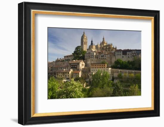 Segovia Cathedral in Madrid Province, Spain-Peter Adams-Framed Photographic Print