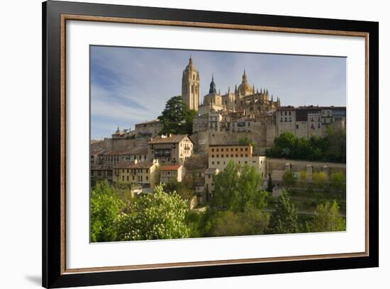 Segovia Cathedral in Madrid Province, Spain-Peter Adams-Framed Photographic Print