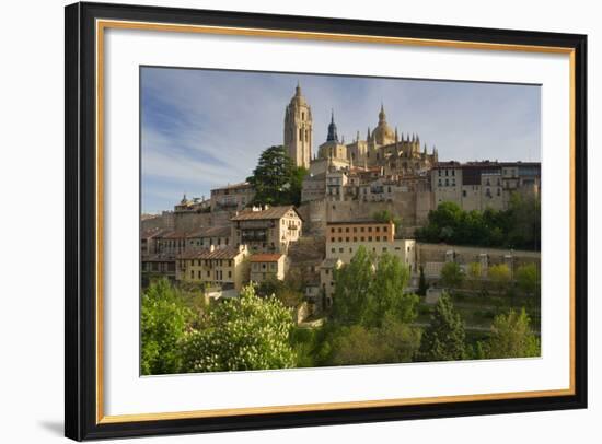 Segovia Cathedral in Madrid Province, Spain-Peter Adams-Framed Photographic Print