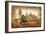Segovia - Medieval City Of Spain - Retro Styled Picture-Maugli-l-Framed Art Print