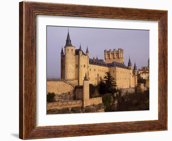 Segovia's Alcazar, or Fortified Palace, Originally Dates from the 14th and 15th Centuries-Amar Grover-Framed Photographic Print