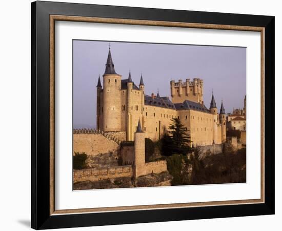 Segovia's Alcazar, or Fortified Palace, Originally Dates from the 14th and 15th Centuries-Amar Grover-Framed Photographic Print
