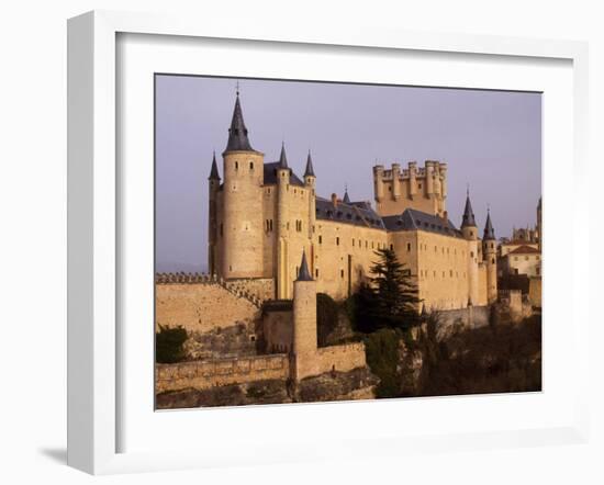 Segovia's Alcazar, or Fortified Palace, Originally Dates from the 14th and 15th Centuries-Amar Grover-Framed Photographic Print