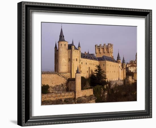 Segovia's Alcazar, or Fortified Palace, Originally Dates from the 14th and 15th Centuries-Amar Grover-Framed Photographic Print