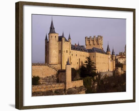 Segovia's Alcazar, or Fortified Palace, Originally Dates from the 14th and 15th Centuries-Amar Grover-Framed Photographic Print