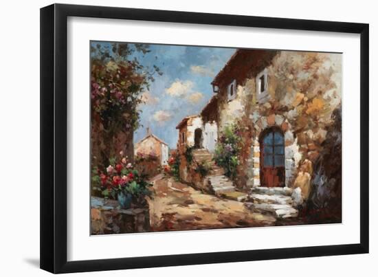 Segreto Pathway-Mauro-Framed Art Print