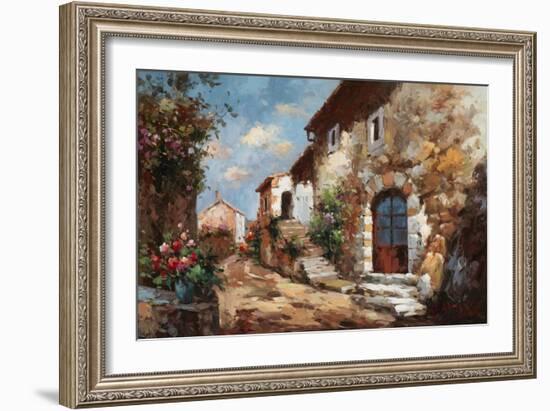 Segreto Pathway-Mauro-Framed Art Print