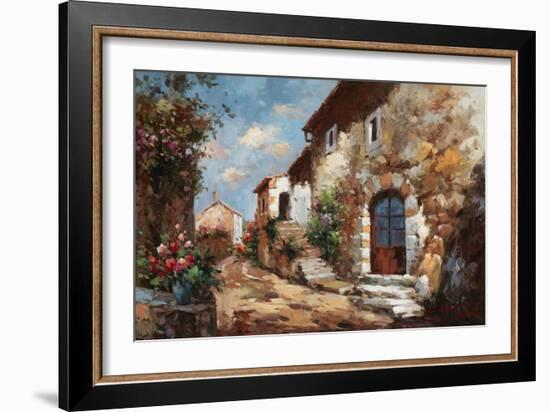 Segreto Pathway-Mauro-Framed Art Print