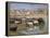 Seine at Asnieres, 1873-Claude Monet-Framed Premier Image Canvas