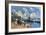 Seine At Bercy-Paul Cézanne-Framed Art Print