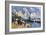 Seine At Bercy-Paul Cézanne-Framed Art Print