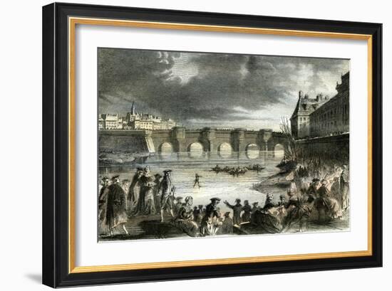 Seine Paris France 1785-null-Framed Giclee Print