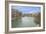 Seine River In Paris Center-Cora Niele-Framed Giclee Print