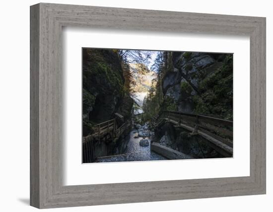 Seisenbergklamm, Austria, Salzburg, Pinzgau-Volker Preusser-Framed Photographic Print