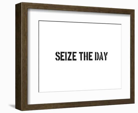 Seize The Day-SM Design-Framed Premium Giclee Print