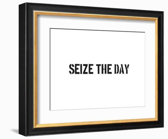 Seize The Day-SM Design-Framed Premium Giclee Print