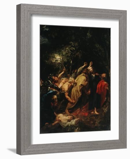 Seizure of Christ-Sir Anthony Van Dyck-Framed Giclee Print