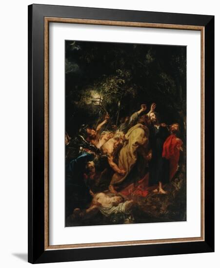 Seizure of Christ-Sir Anthony Van Dyck-Framed Giclee Print