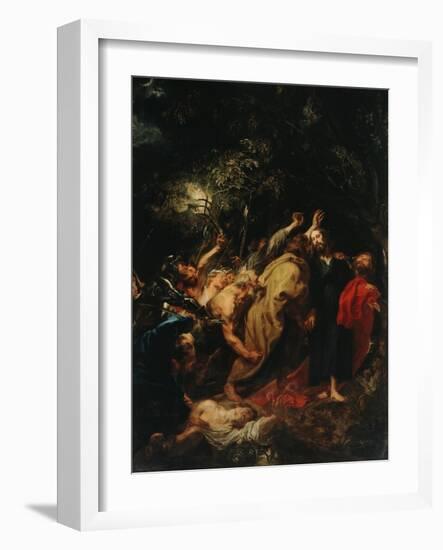 Seizure of Christ-Sir Anthony Van Dyck-Framed Giclee Print