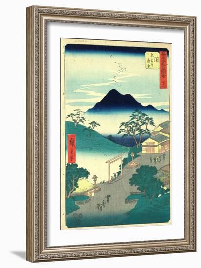 Seki-Utagawa Hiroshige-Framed Giclee Print