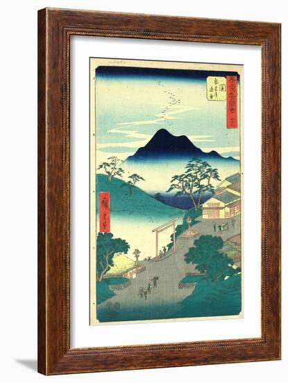 Seki-Utagawa Hiroshige-Framed Giclee Print