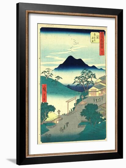 Seki-Utagawa Hiroshige-Framed Giclee Print