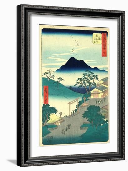 Seki-Utagawa Hiroshige-Framed Giclee Print