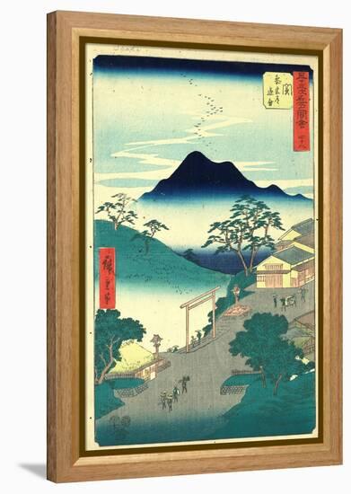 Seki-Utagawa Hiroshige-Framed Premier Image Canvas