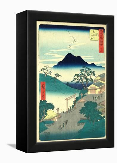 Seki-Utagawa Hiroshige-Framed Premier Image Canvas
