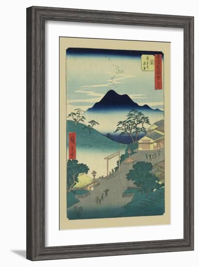 Seki-Ando Hiroshige-Framed Art Print