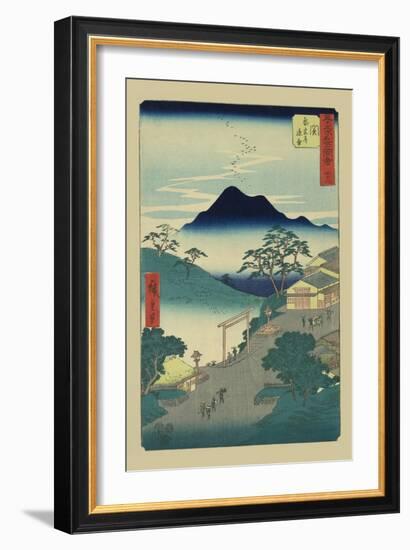 Seki-Ando Hiroshige-Framed Art Print